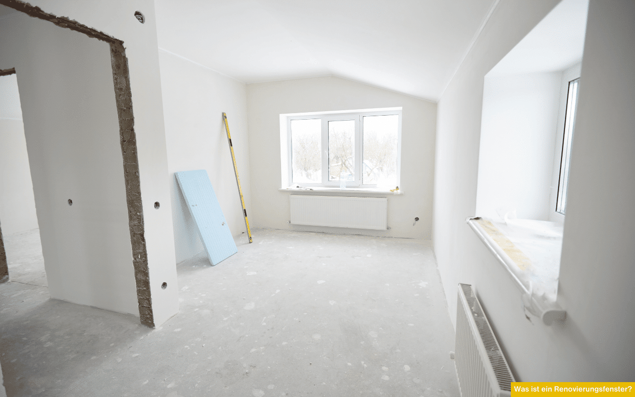 Renovierungsfenster oder Schnelltauschfenster ermöglichen den Einbau ohne Ausbau des alten Rahmens durch spezielle Abdeckprofile.