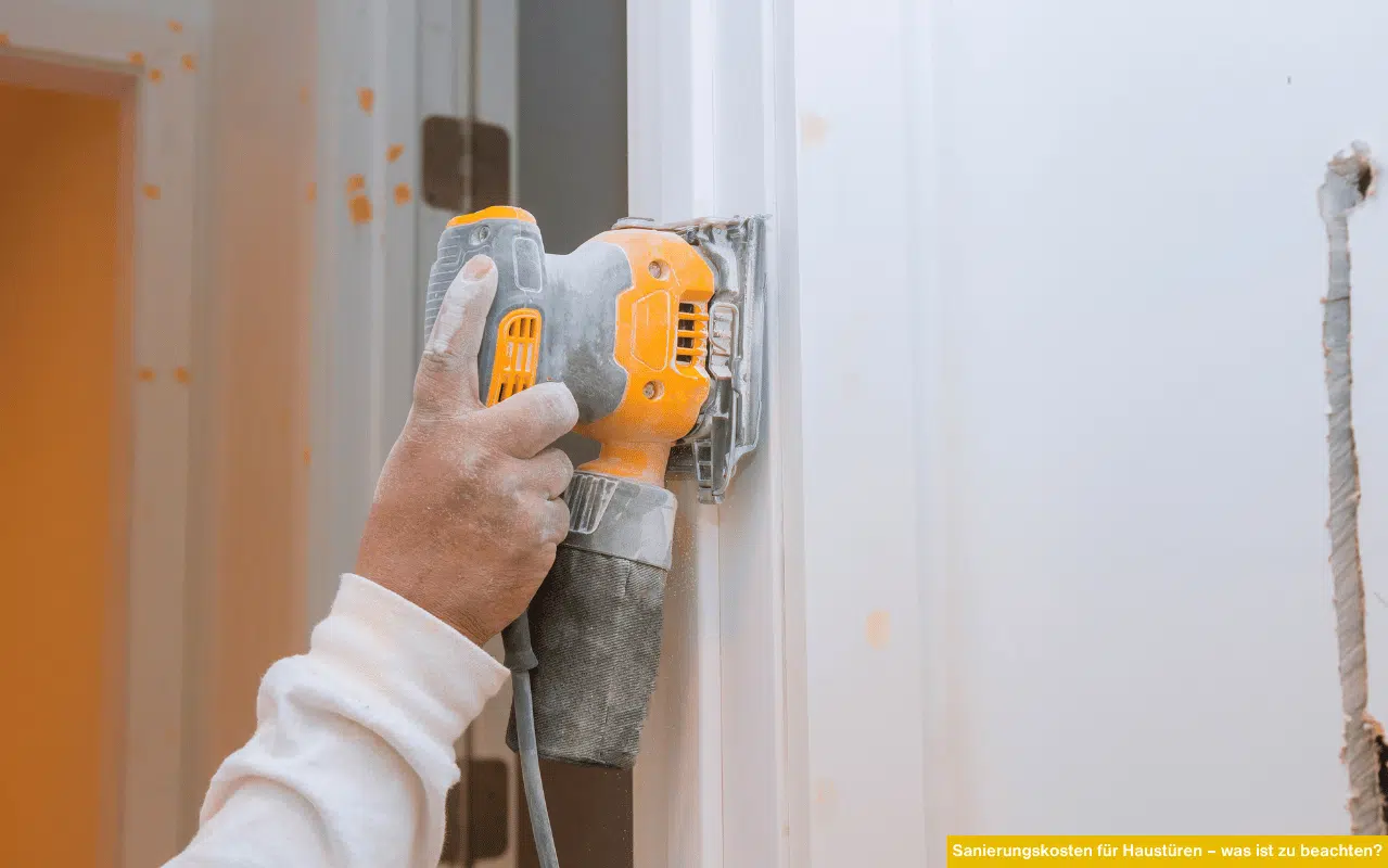 Sanierungskosten für Haustüren – was ist zu beachten bei Renovierung, Reparatur oder optischer Aufbereitung einer Eingangstür.