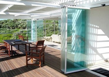 Schiebe-Dreh-Systeme Glas