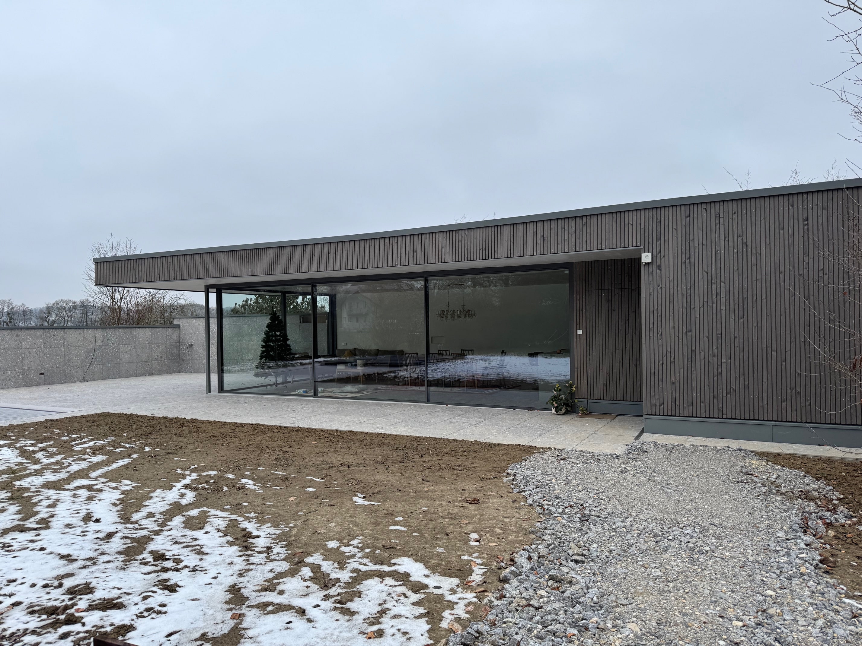 Schiebefenster mit hochwärmegedämmter Isolierverglasung