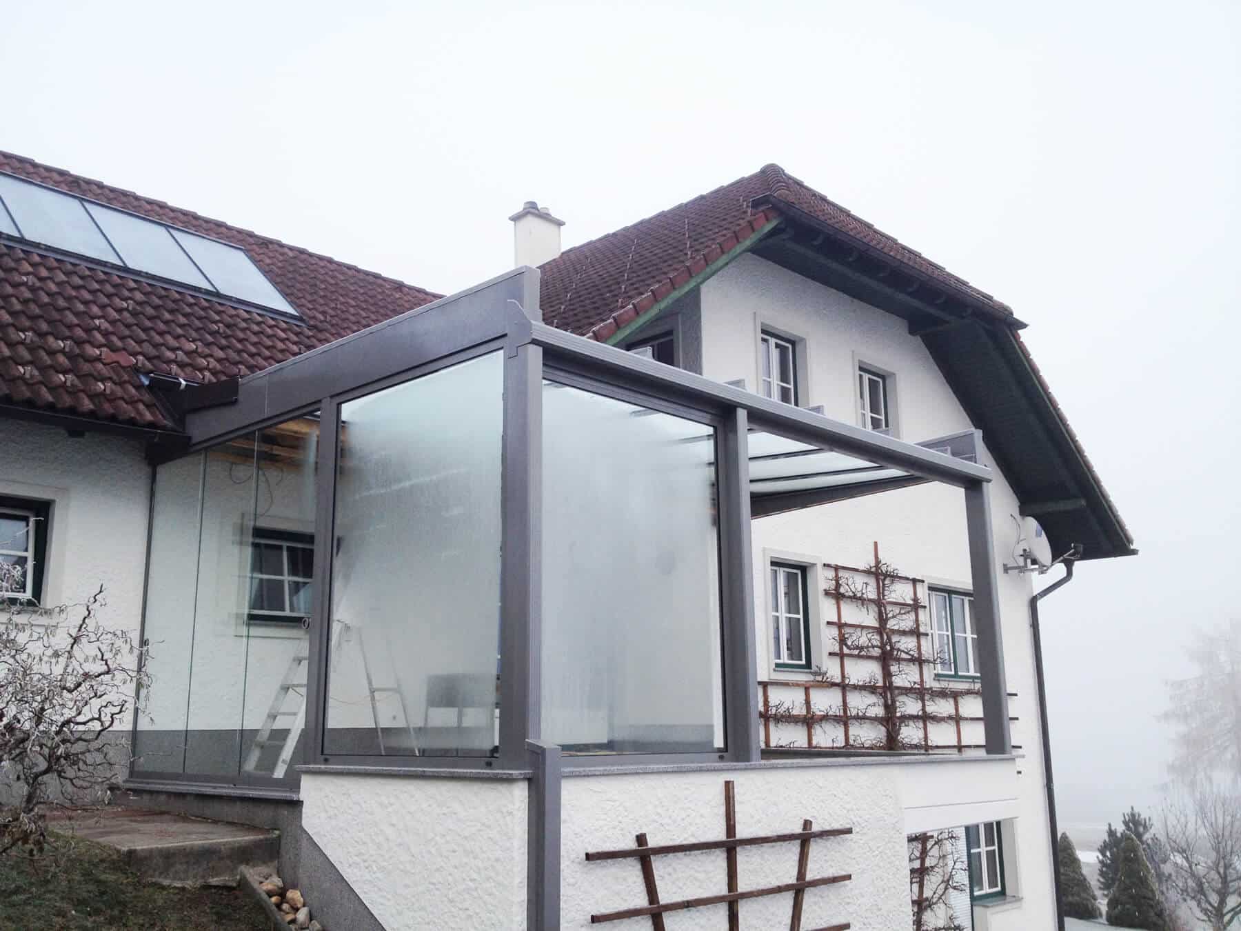 Schiebesysteme für Terrassen