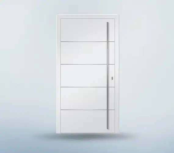 flügelüberdeckende Türe
