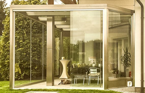 Terrassenverglasung