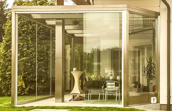 Terrassenverglasung