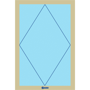 Schwingfenster Schemazeichnung mit Darstellung der Funktionsweise und Öffnungsmechanik für bessere Planung und Auswahl.