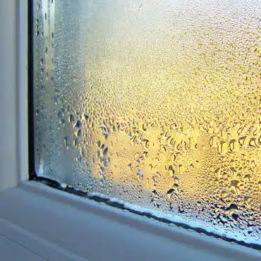 Schwitzendes Fenster