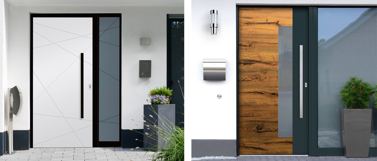 Gestaltung von Hauseingängen im Außenbereich: Sie haben die Wahl - Bei Haustüren gibt es viele unterschiedliche Modelle und Stilrichtungen