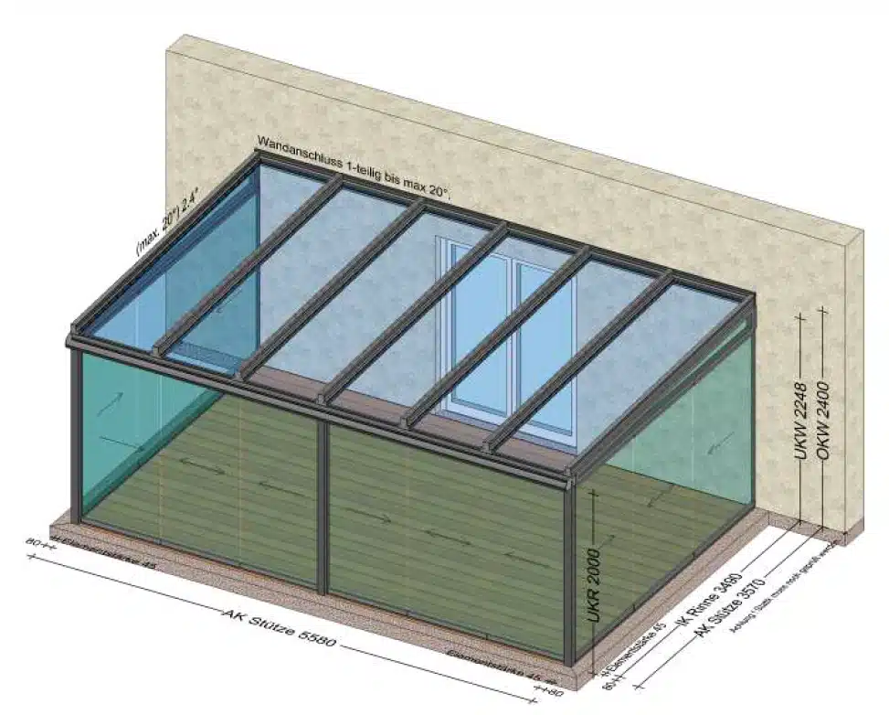 Sommergarten ca. 6x4 Meter