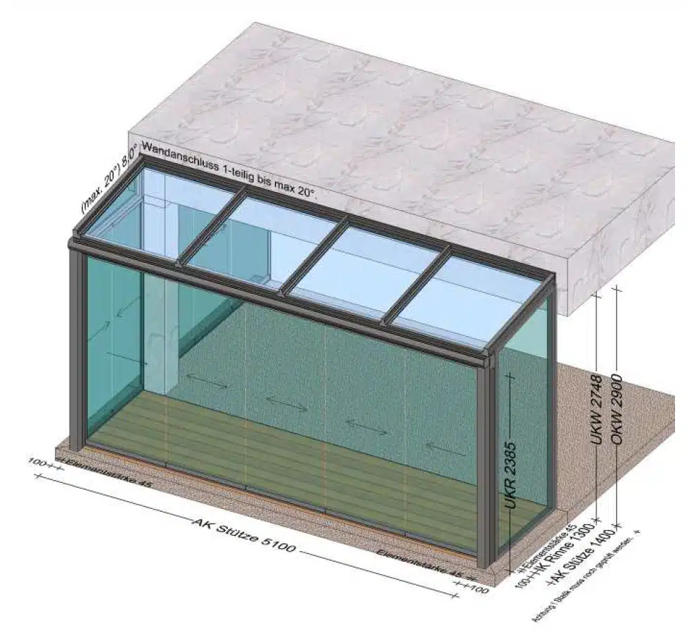 Sommergarten Planung für Ansfelden in Oberösterreich