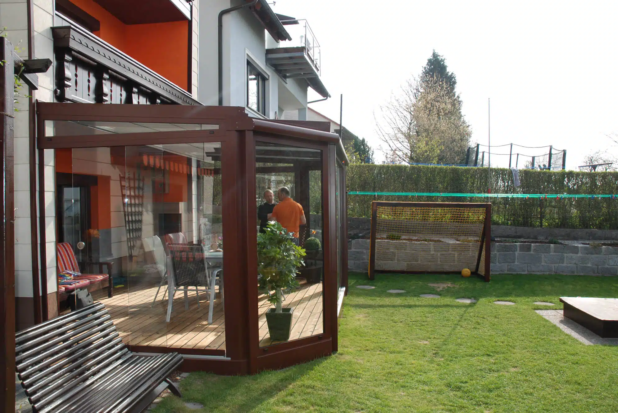 Sommergarten Terrasse Oberösterreich