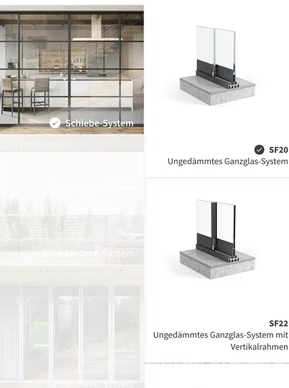 Sunflex Konfigurator - Großes Update 2021