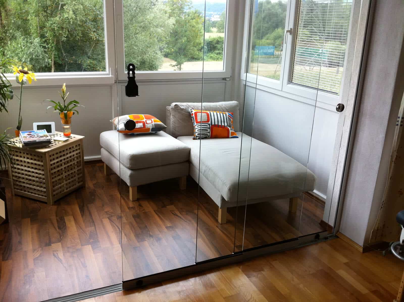 Sunflex SF 20 als Raumteiler