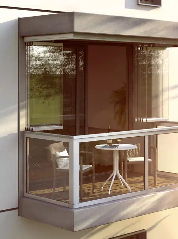 Sunflex SF 25 Balkonverglasung