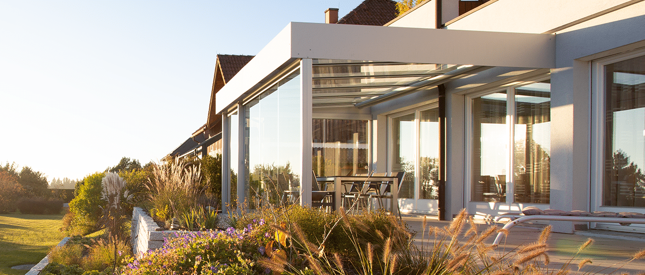Terrassentüren in den Sommergarten oder Wintergarten