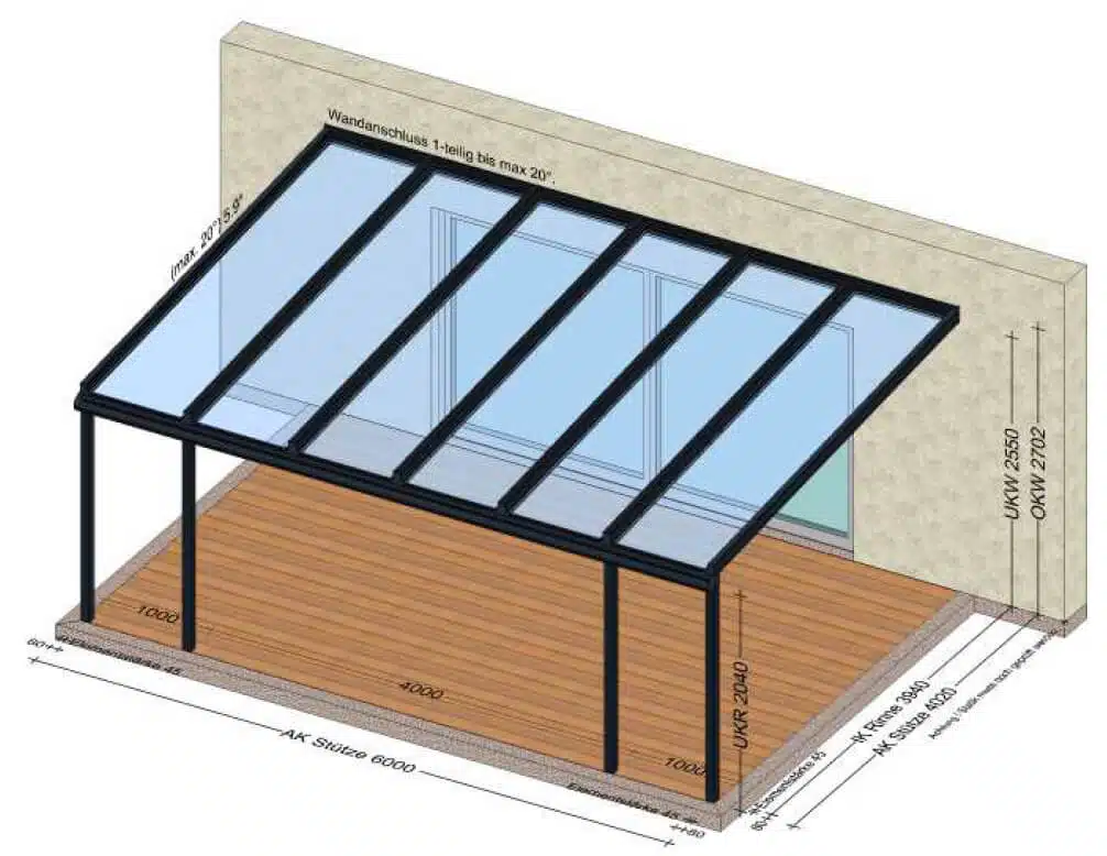 Terrassenüberdachung Linz Land