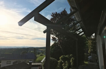 Terrassenüberdachung Planung