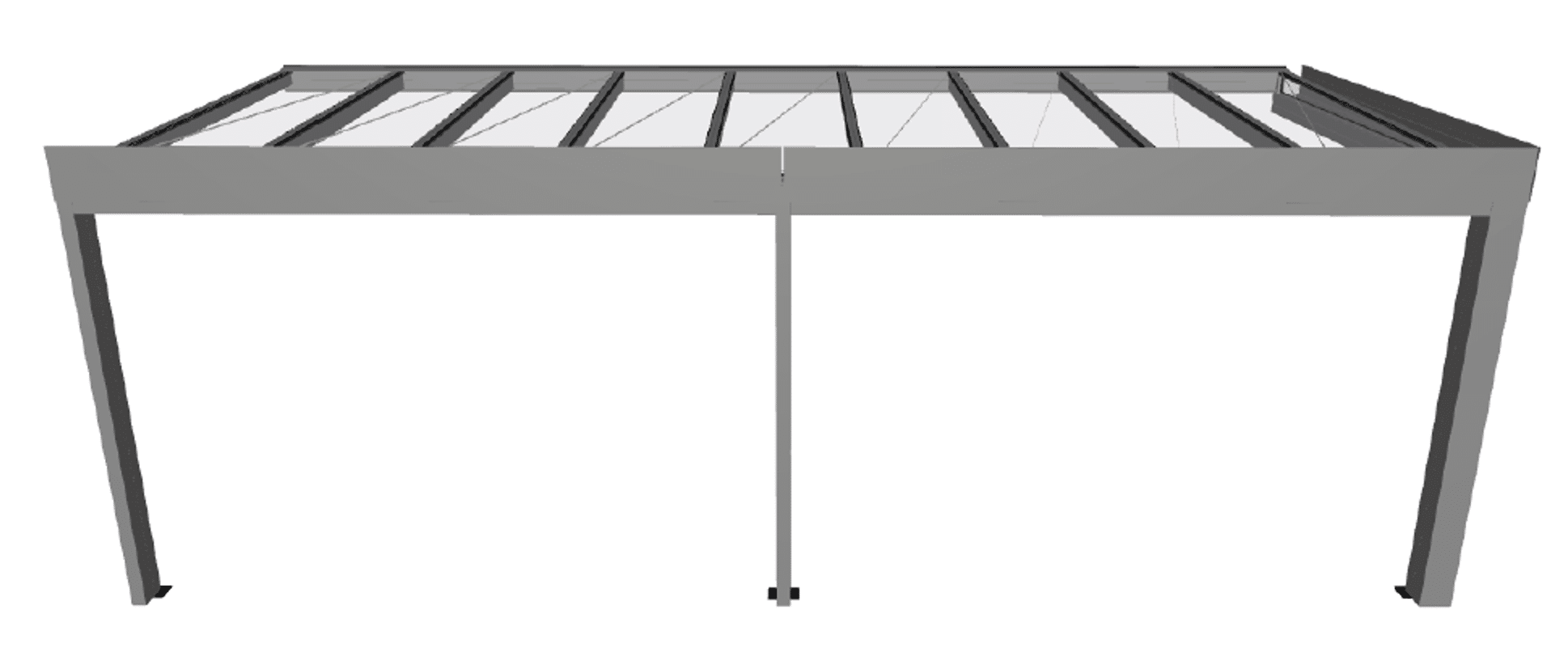 Terrassenüberdachung Sunflex System 8 x 3,25 Meter - Preis