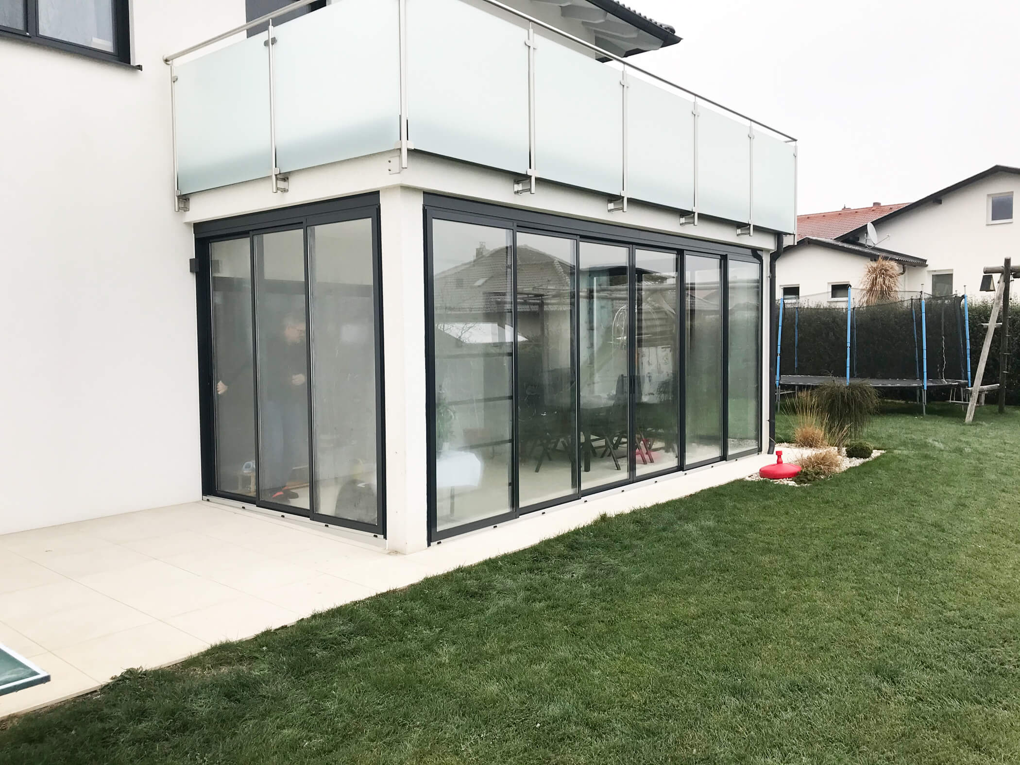 Terrassenverglasung Schiebetüren in 4224 Wartberg ob der Aist