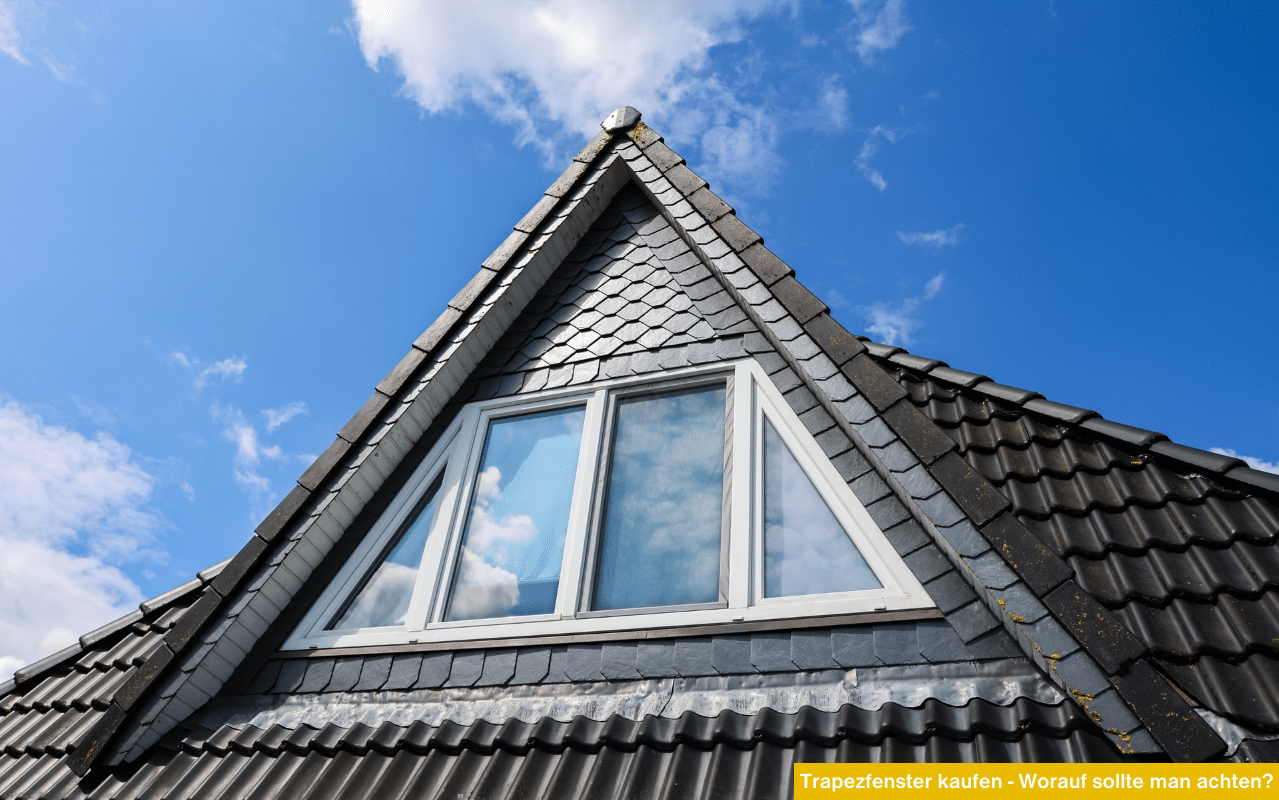 Trapezfenster kaufen Tipps zu Maßen Giebelfenstern und Wärmedämmung für optische Aufwertung und Schallschutz im Überblick.