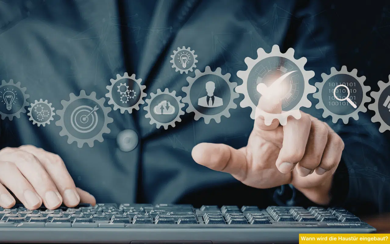 Wann wird die Haustür eingebaut erklärt den richtigen Zeitpunkt beim Neubau und bei der Sanierung