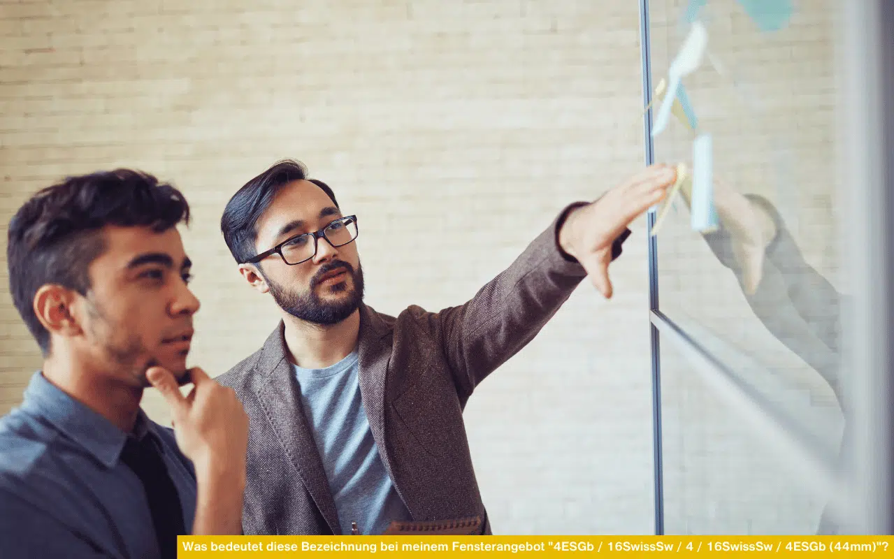 Was bedeutet diese Bezeichnung bei meinem Fensterangebot 4ESGb 16SwissSw 4 16SwissSw 4ESGb 44mm?