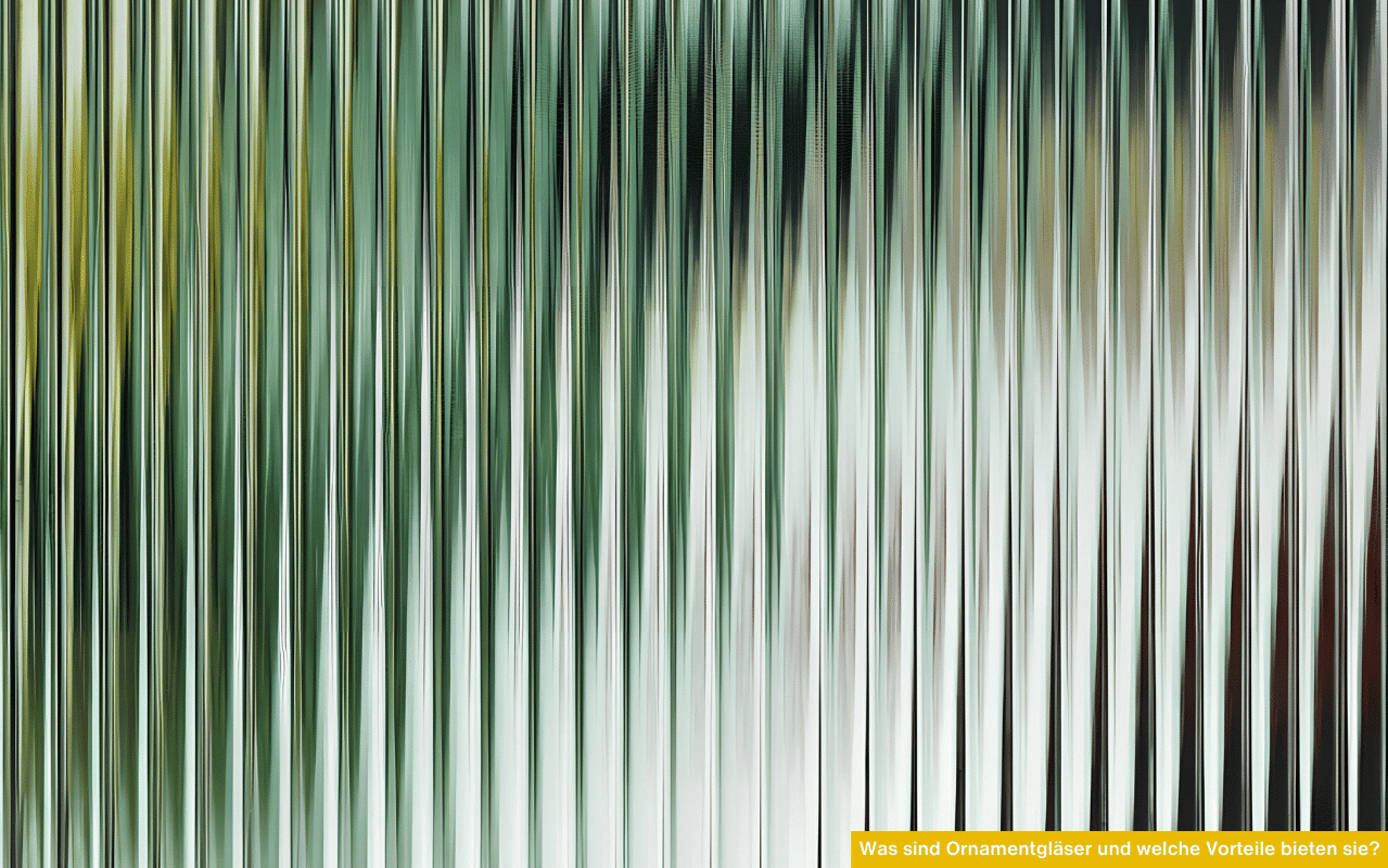 Was sind Ornamentgläser und welche Vorteile bieten sie? Strukturglas sorgt für Sichtschutz und diffuses Licht