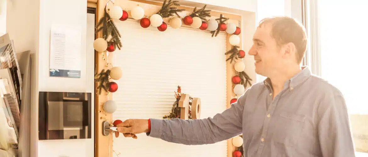 Weihnachten Fenster Schmidinger Oberösterreich