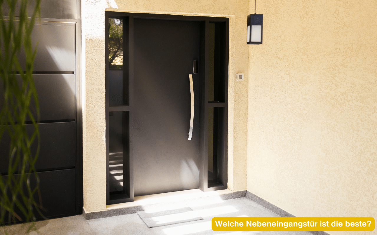Die beste Nebeneingangstür hängt von Einsatzzweck, Budget und Qualitätsanspruch ab. Aluminium-Nebeneingangstüren gelten als besonders robust, formstabil und langlebig.