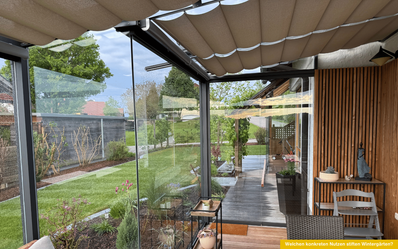 Welchen konkreten Nutzen stiften Wintergärten in Linz-Oberösterreich für mehr Wohnqualität, Schutz vor Wetter und Gartenblick.