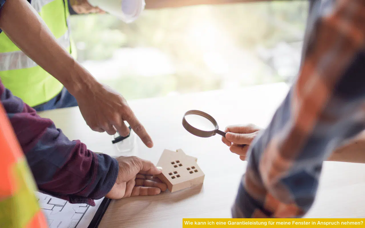 Wie kann ich eine Garantieleistung für meine Fenster in Anspruch nehmen? Fachberater prüft Modell und Unterlagen