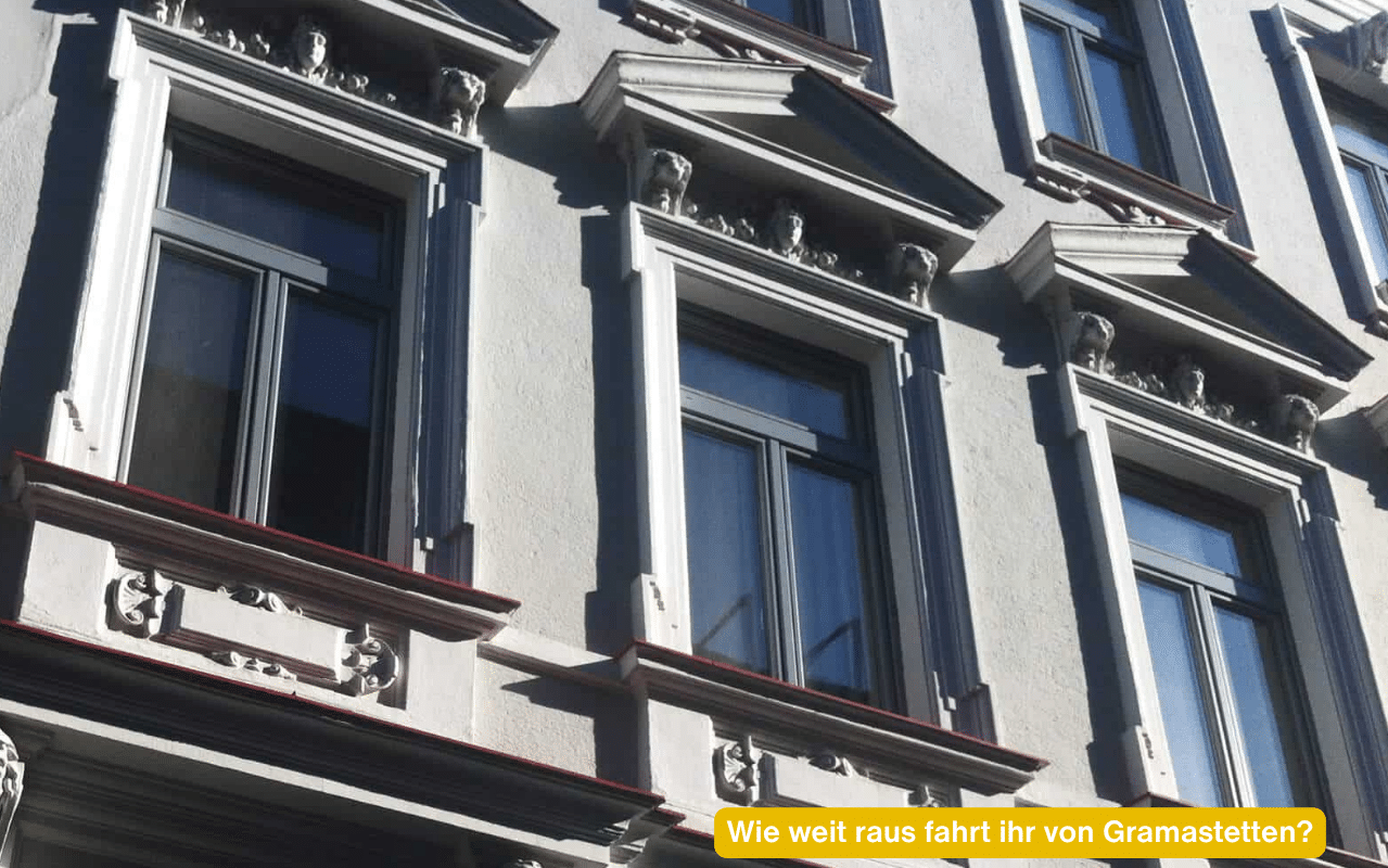 Wie weit raus fahrt ihr von Gramastetten? Gründerzeithaus in Linz nach dem Fenstertausch