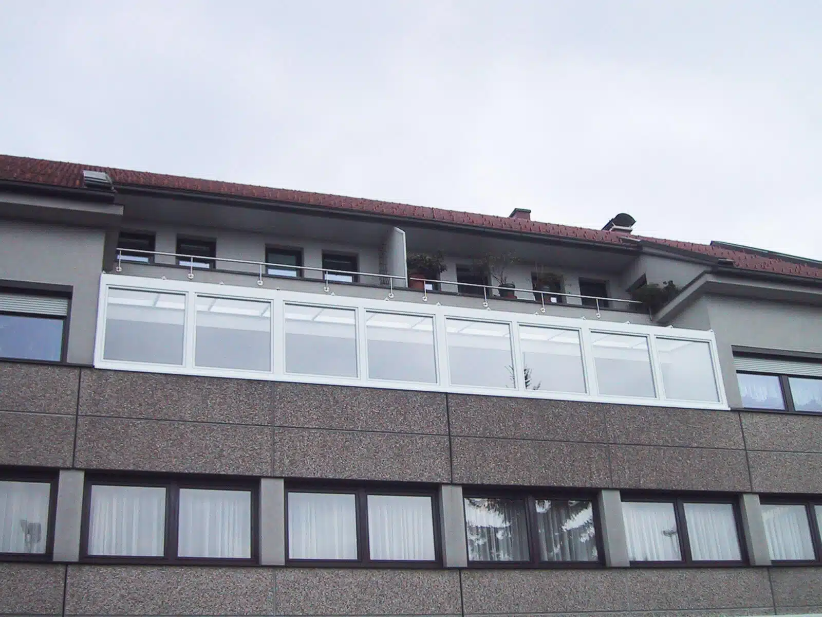 Wintergarten Anbau auf Balkon