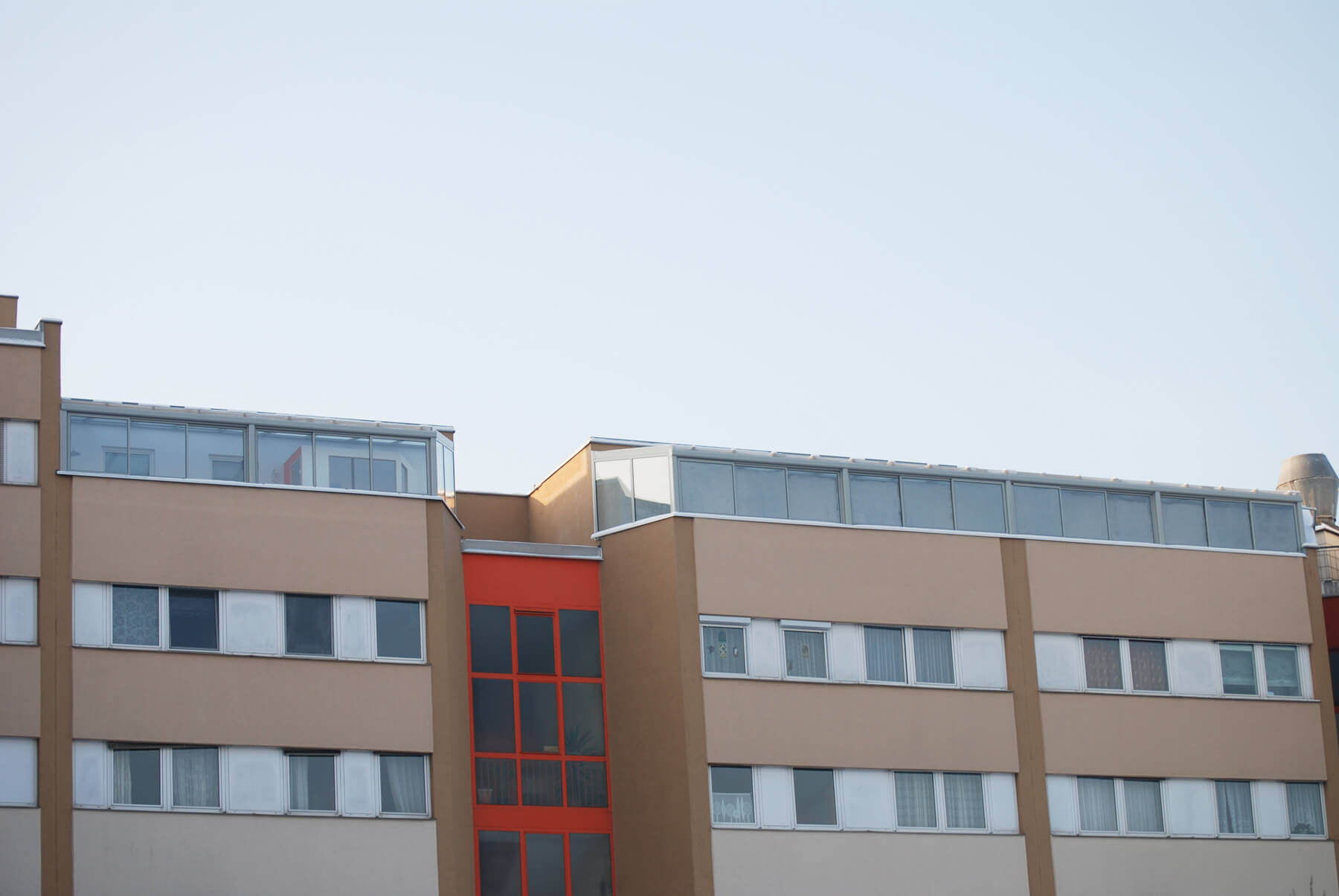Wintergarten in Linz auf Dachterrasse