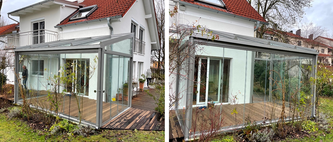 Wintergartensysteme aus Aluminium