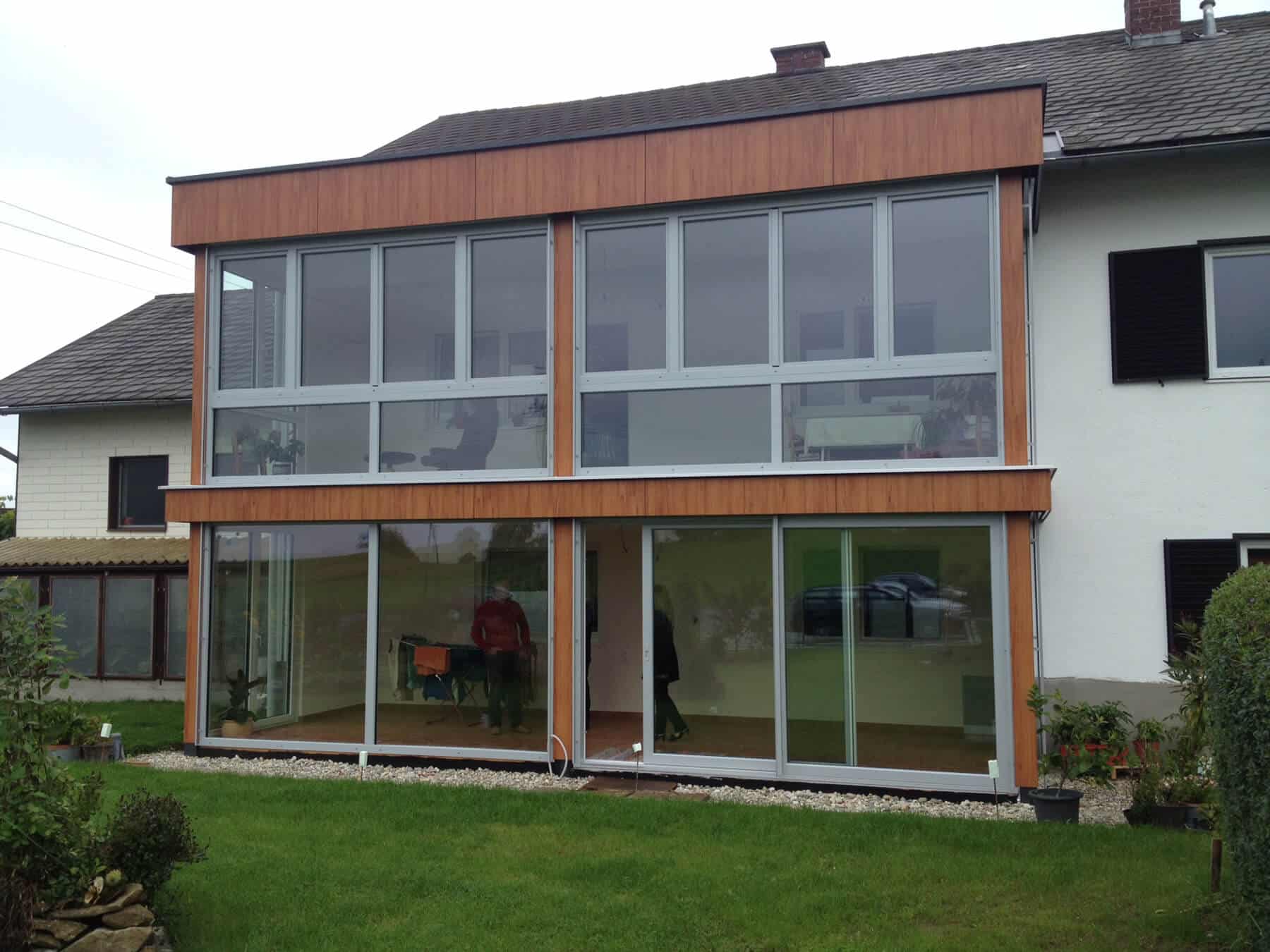 Wohnraumerweiterung Hebe-Schiebetüren & Fenster